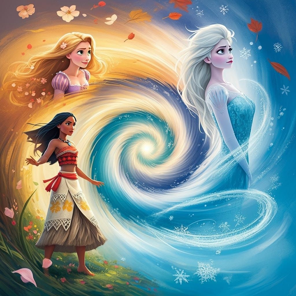 Fantastical Seasons in Whimsical Harmony