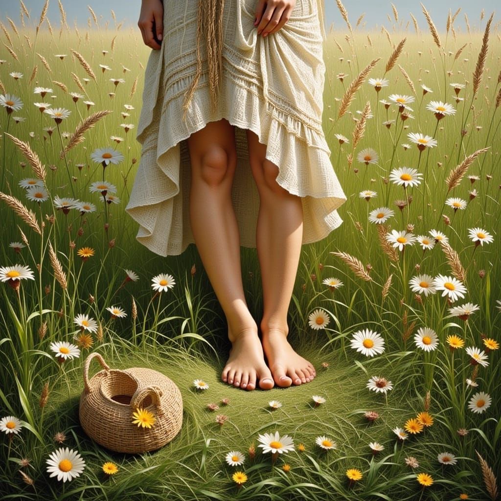 Barefoot in the Grass