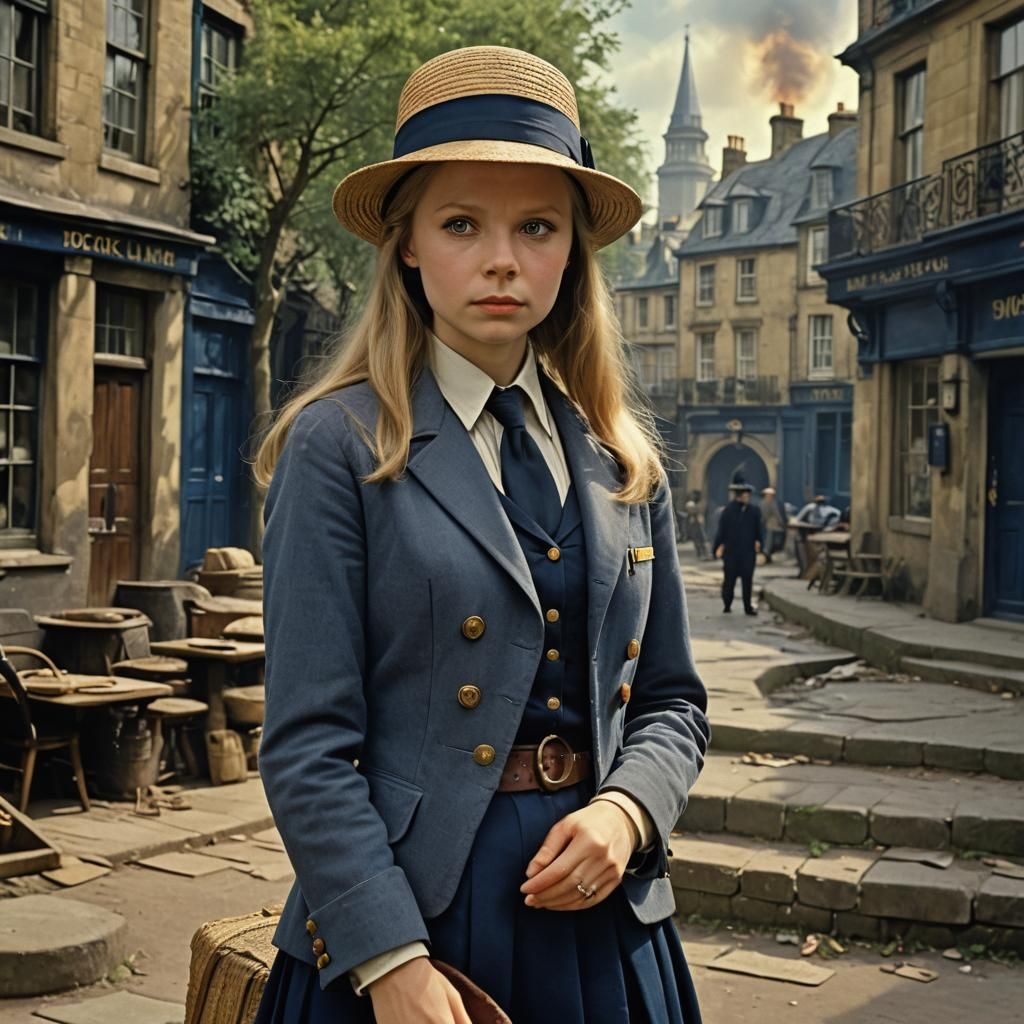No. 21 Lalla Ward as Romana in The City Of Death