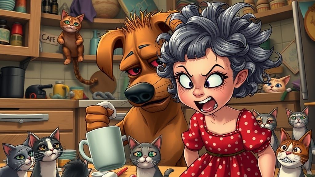 Disgruntled Pets in Chaos