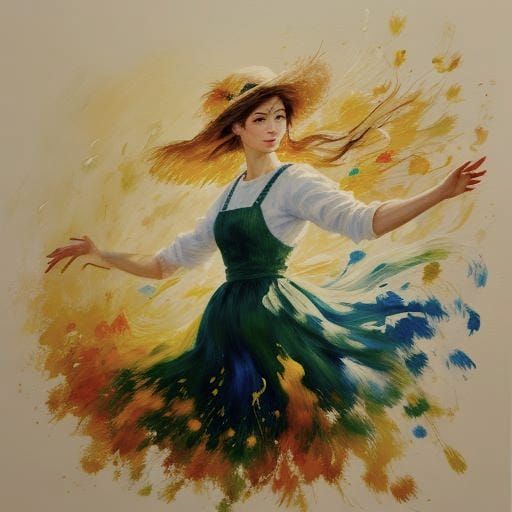 Olebiome in Impressionist Style