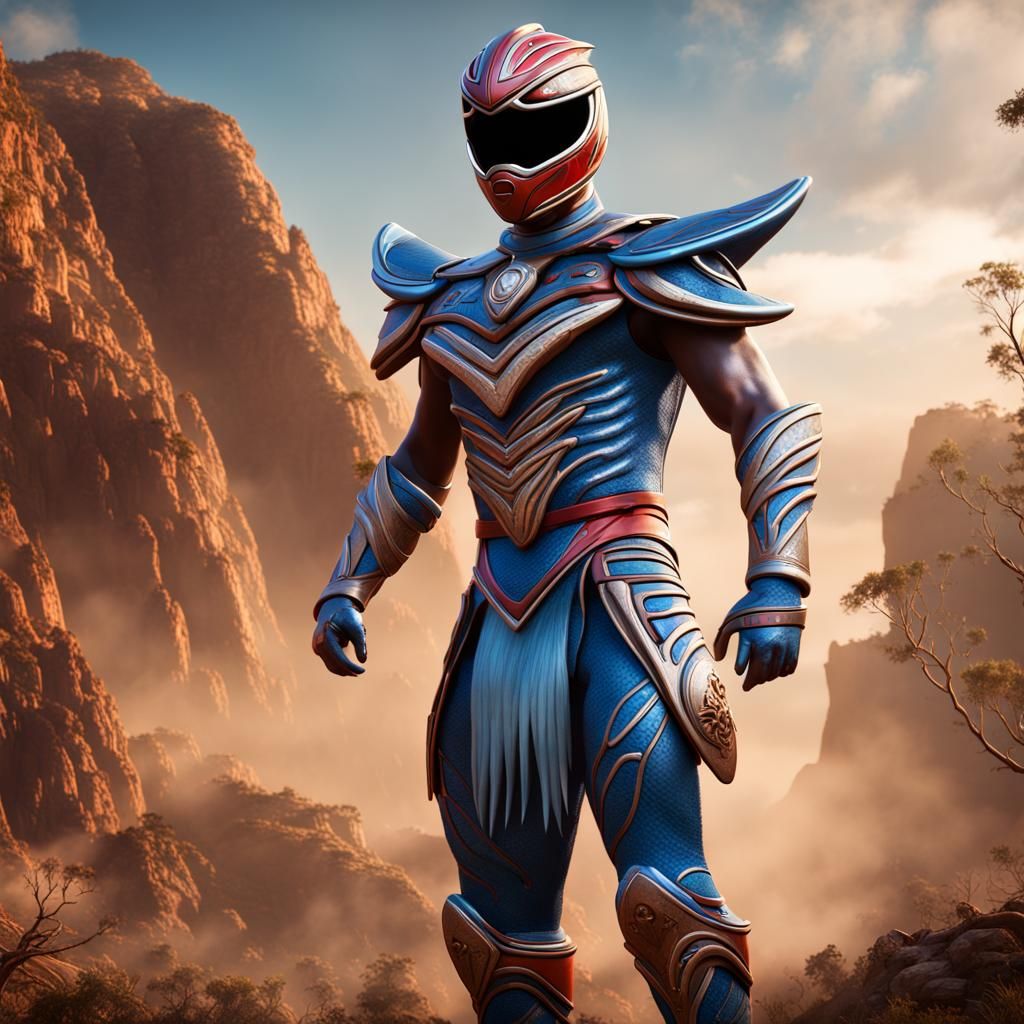 Aboriginal Australian Power Ranger Concept Art