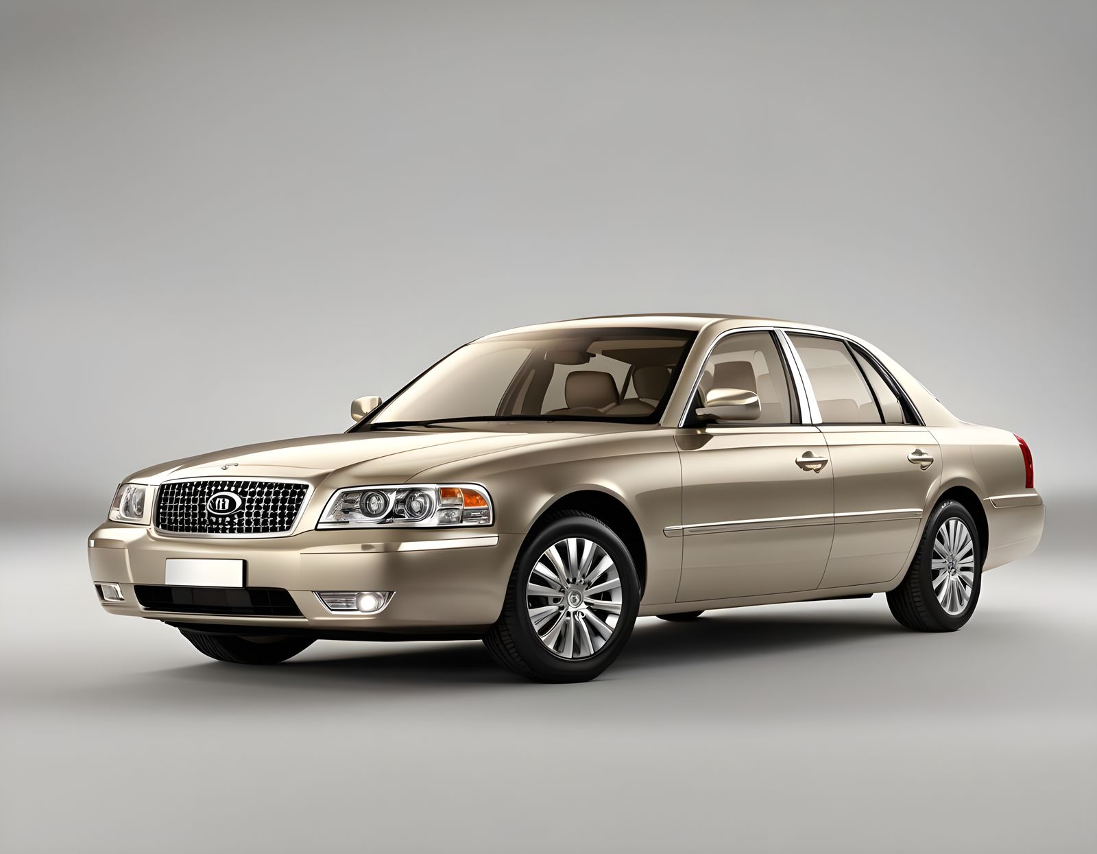 Kia Grand Marquis Luxury Sedan in 3D Render