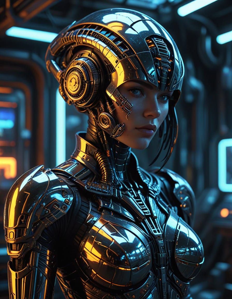 Miss Silver, the Advanced Robot