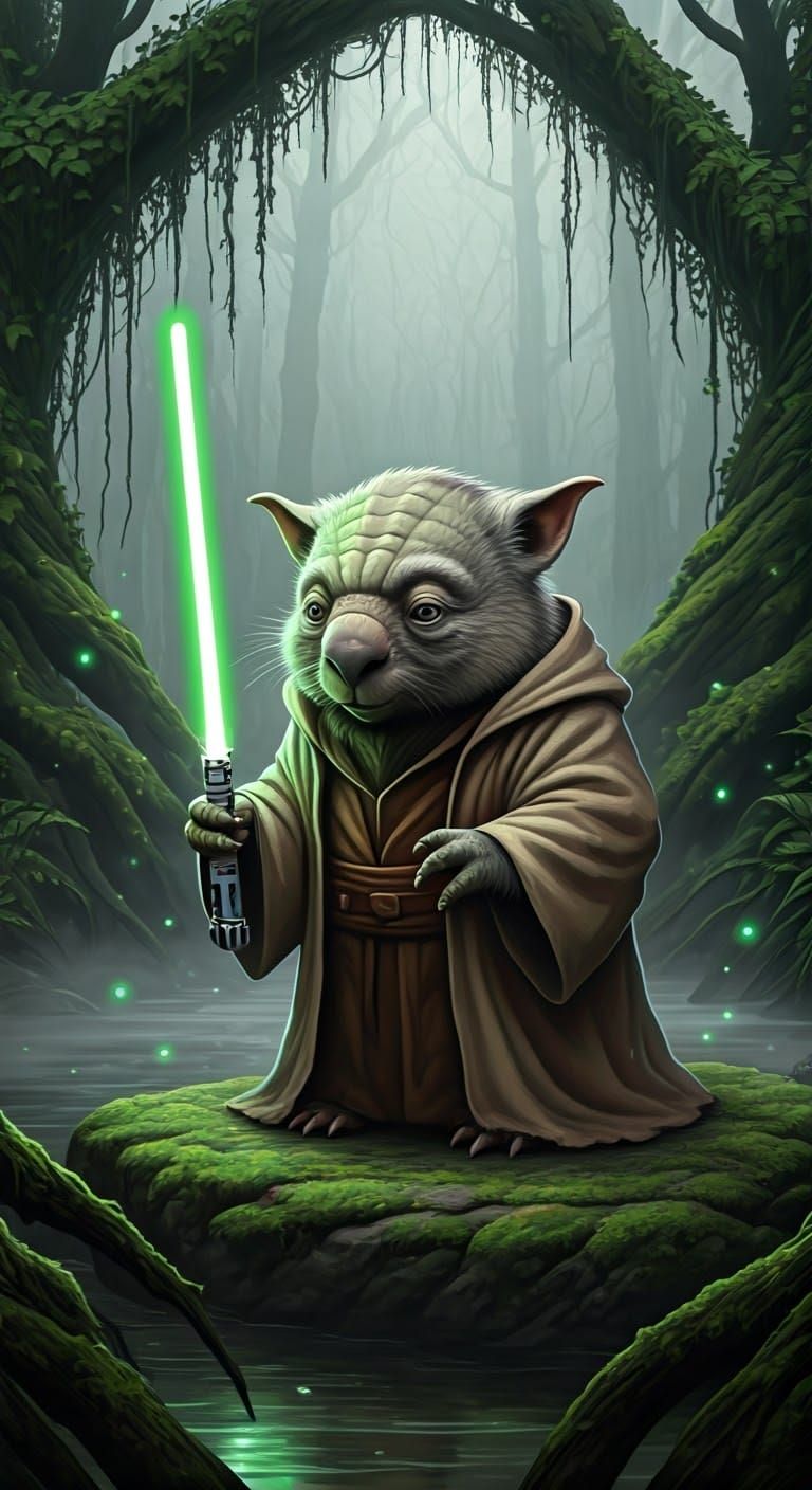 Wise Wombat Master of the Force