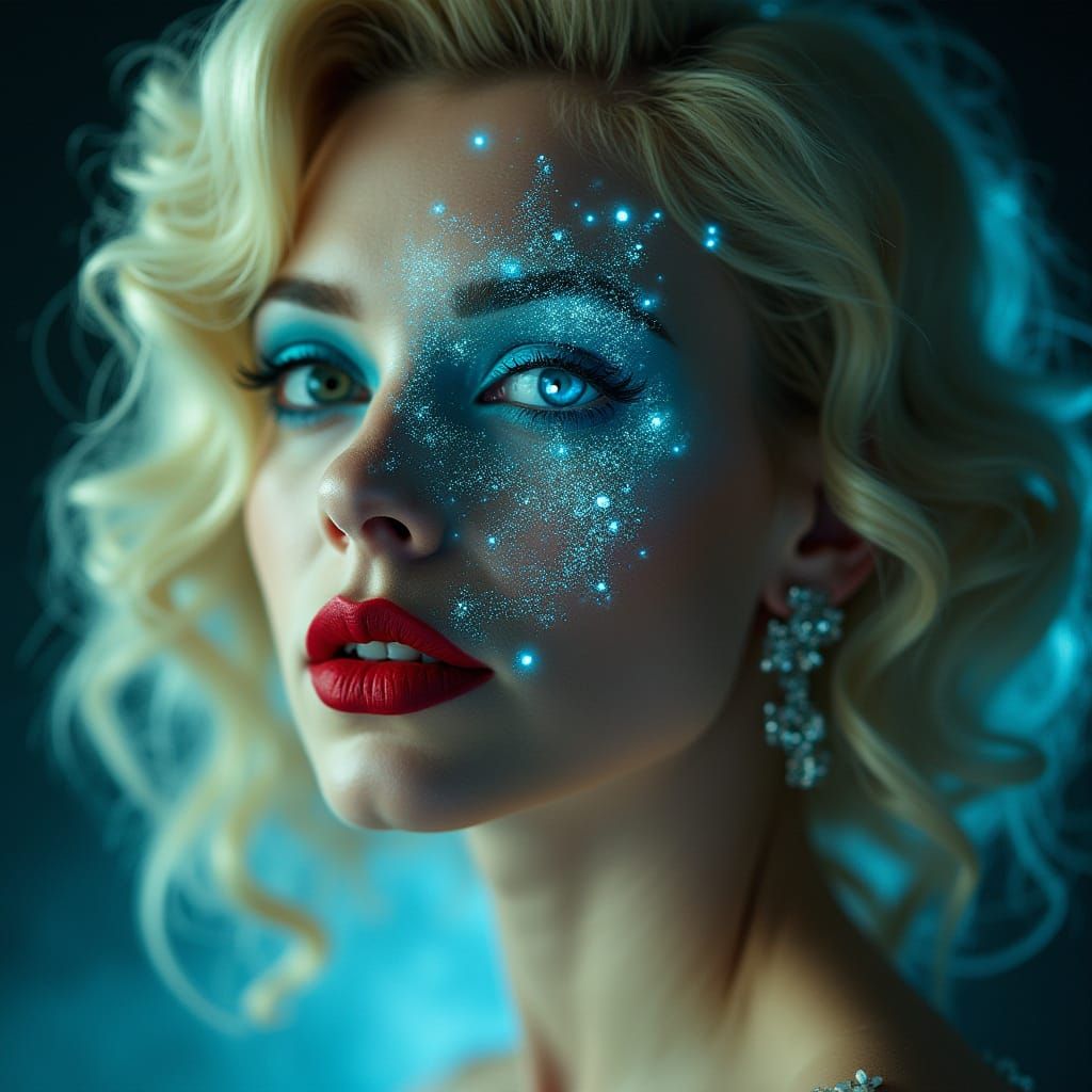 Old Hollywood Glamour Meets Alien Abduction Horror