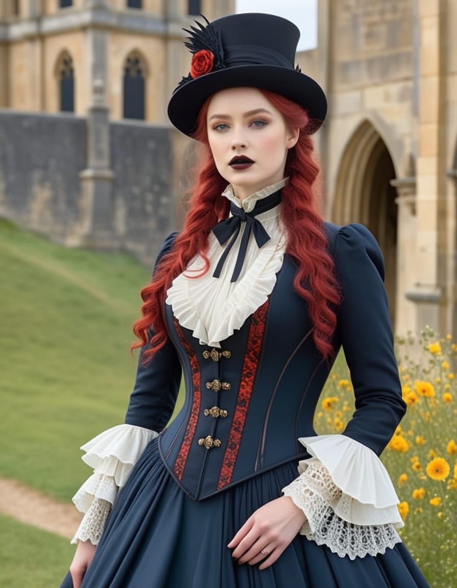 Neo-Victorian Gothic Romance Tailoring