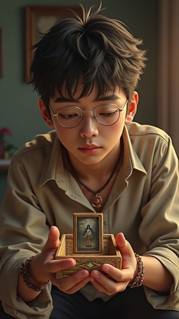 Young Man Finds Photo in Mysterious Box