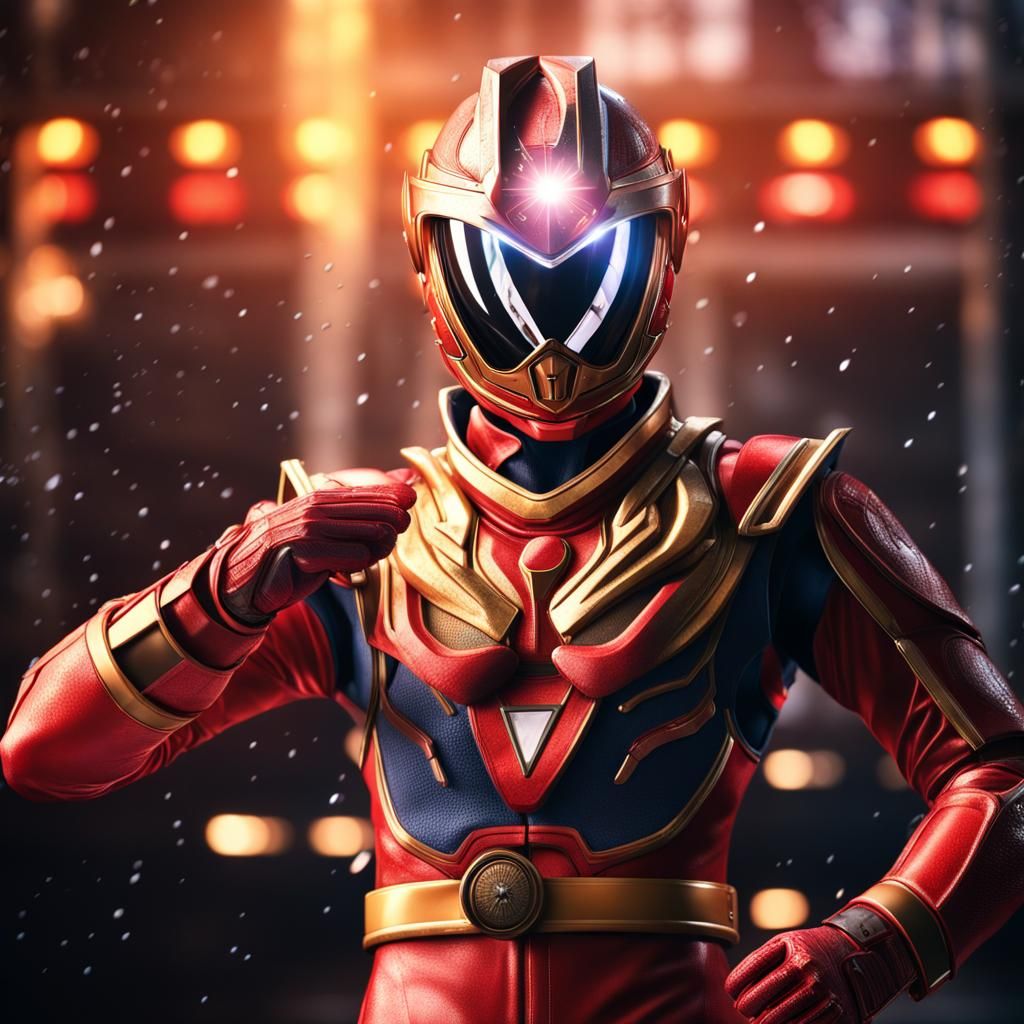 Super-Sentai Hero in Stardust Explosion