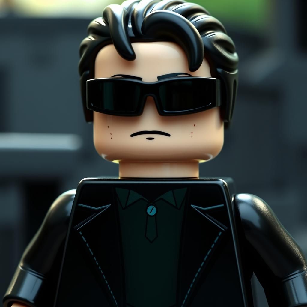 Lego Trinity from The Matrix