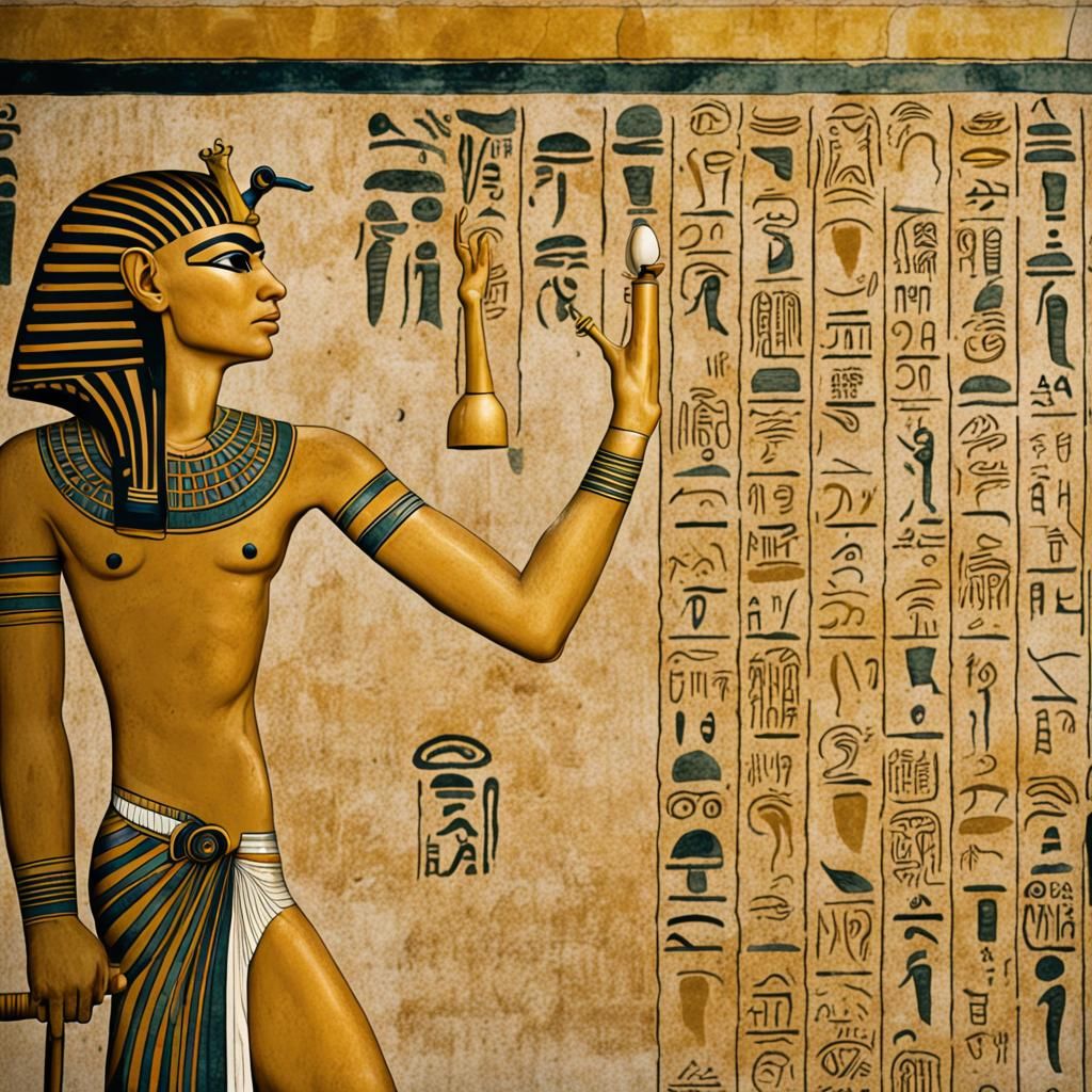 Cursed Hieroglyphs of King Tutankhamun