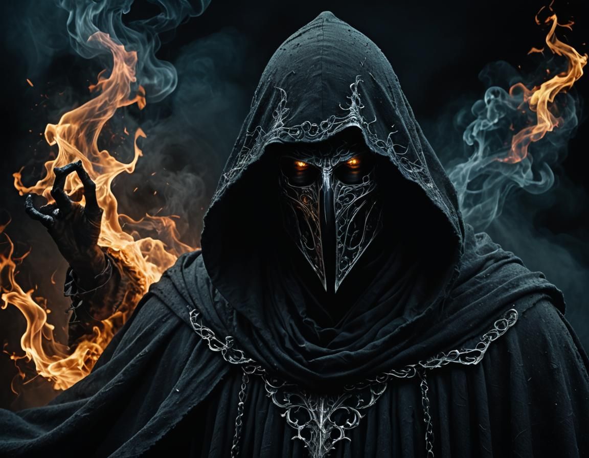 Nazgul Wraith in Dark Surrealism