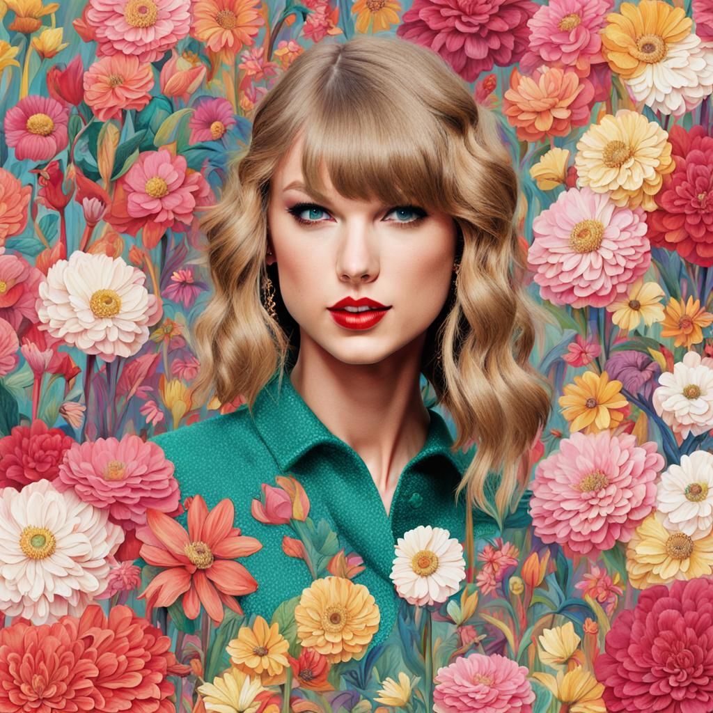 AI Portrait of Taylor Swift