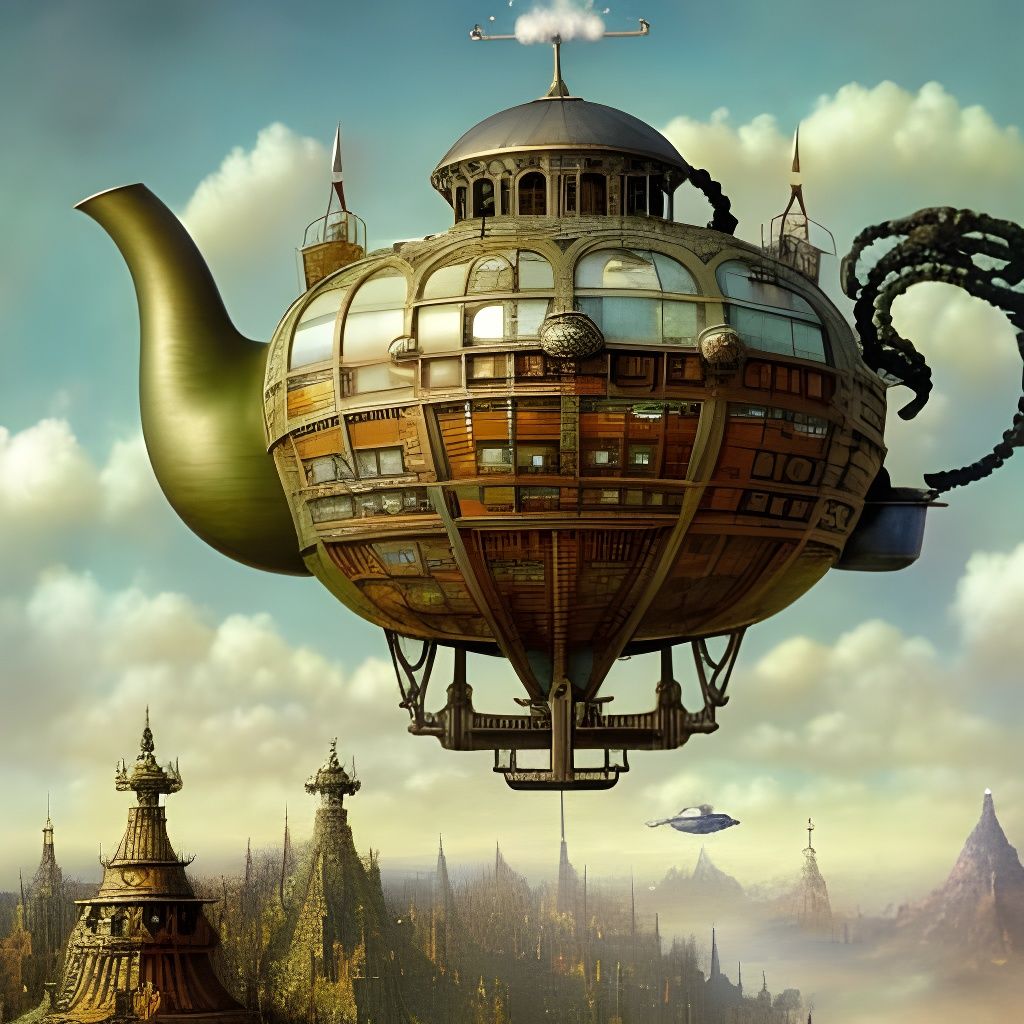 Teapot airship