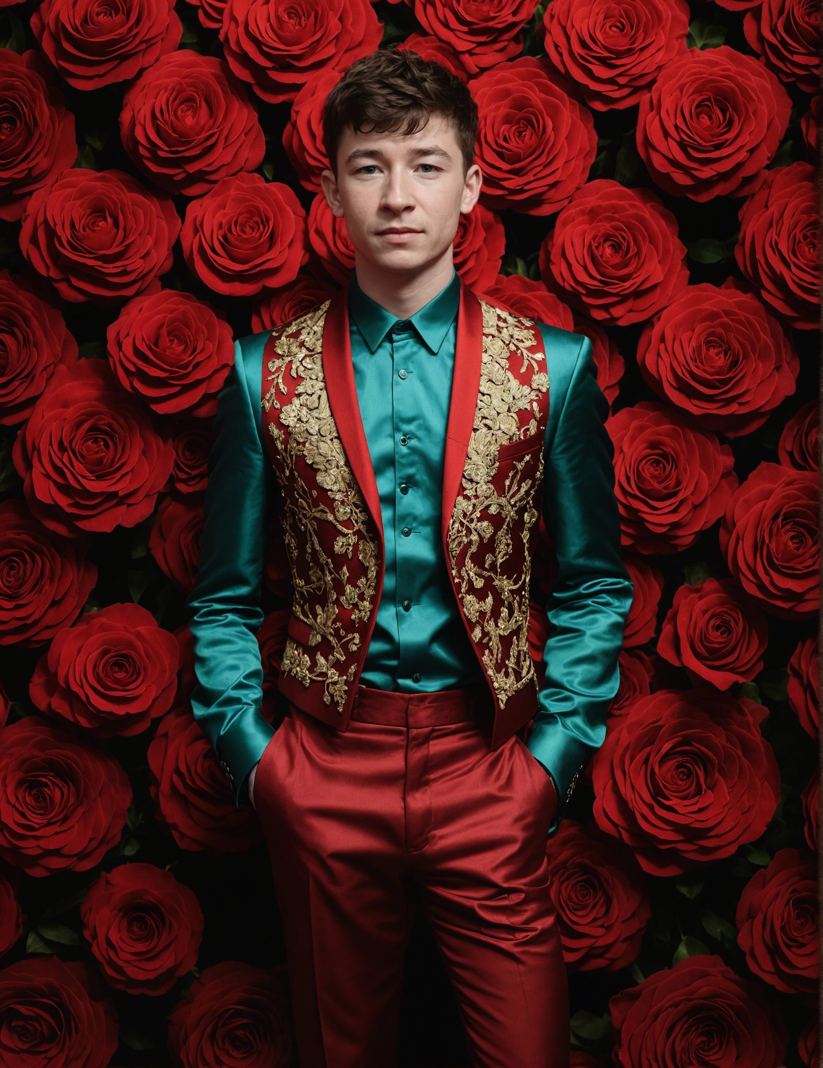 Barry Keoghan on the red carpet