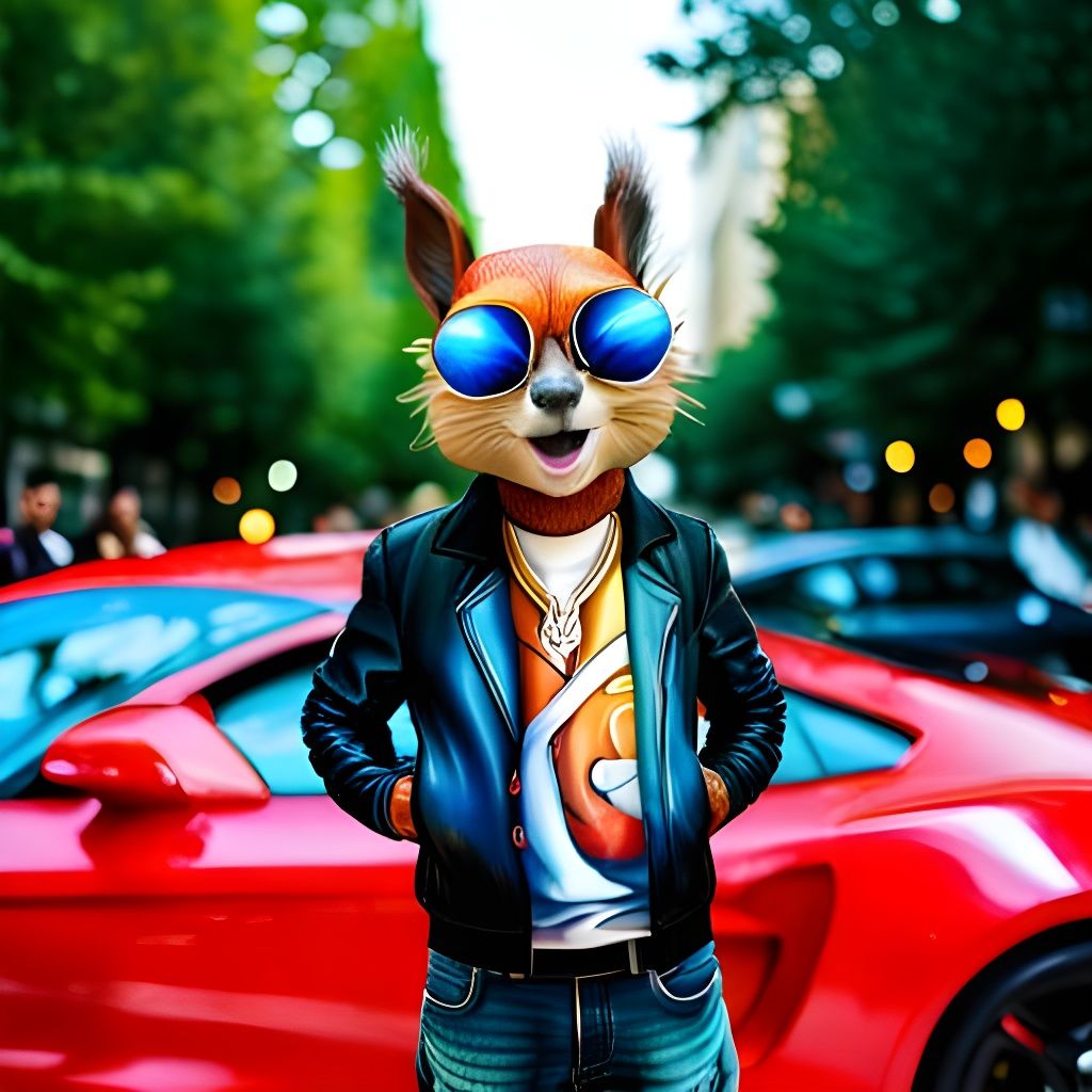 "Celebrity Squirrel: Lead Singer"