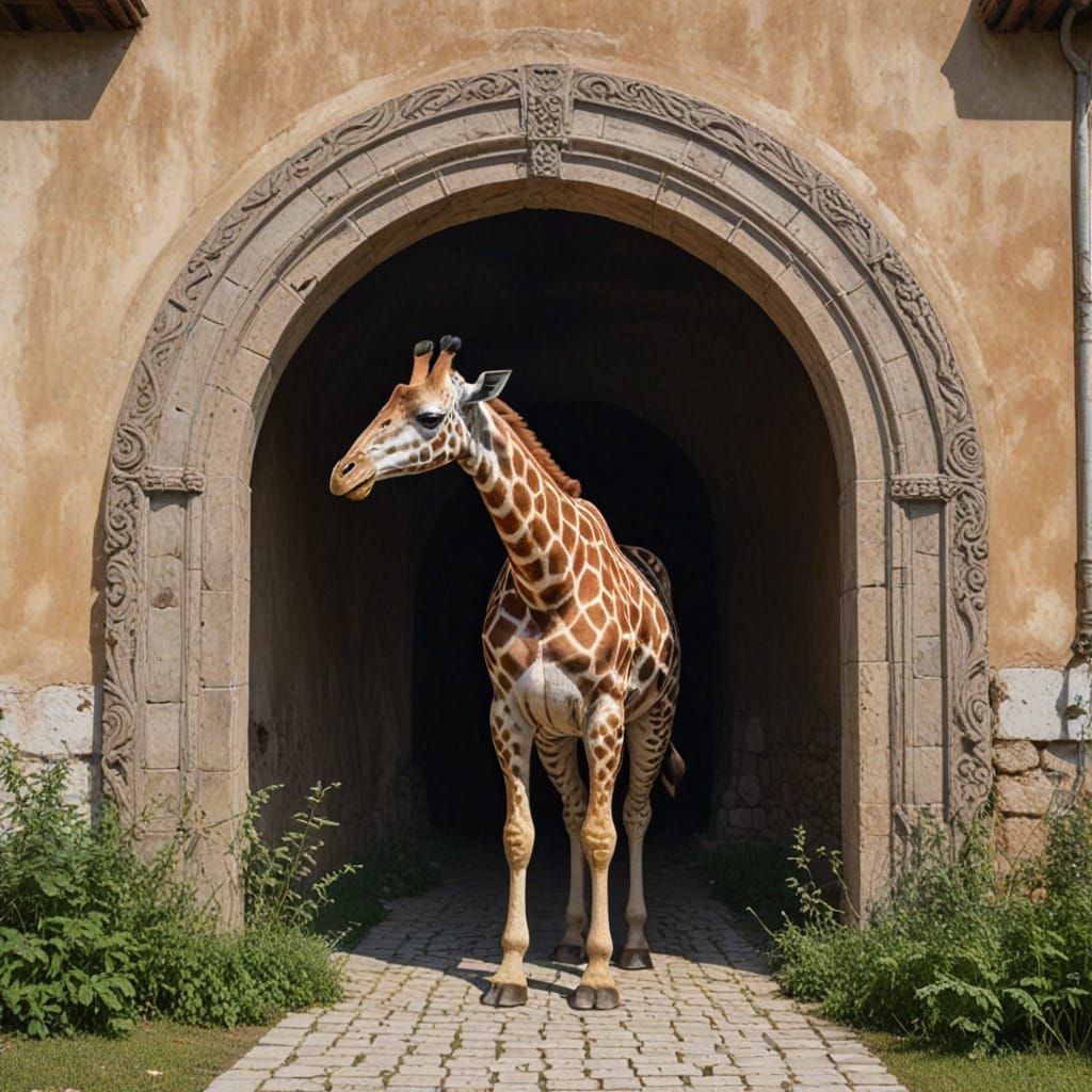 Unconventional Rabbiraffe Portal Inspired by Masters