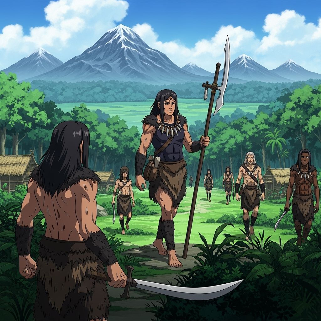 Feral Jungle Dwellers With Atavistic Traits