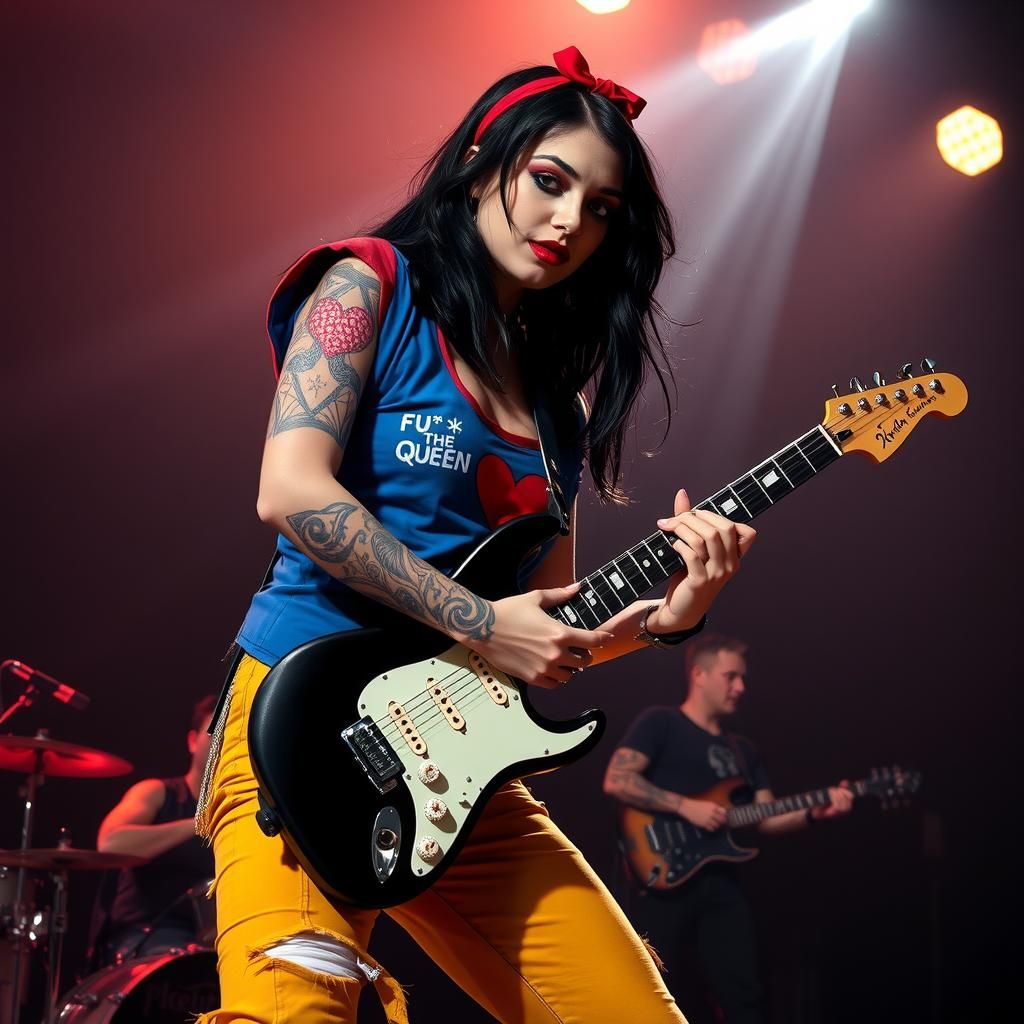 Punk Rock Snow White Dominates the Stage