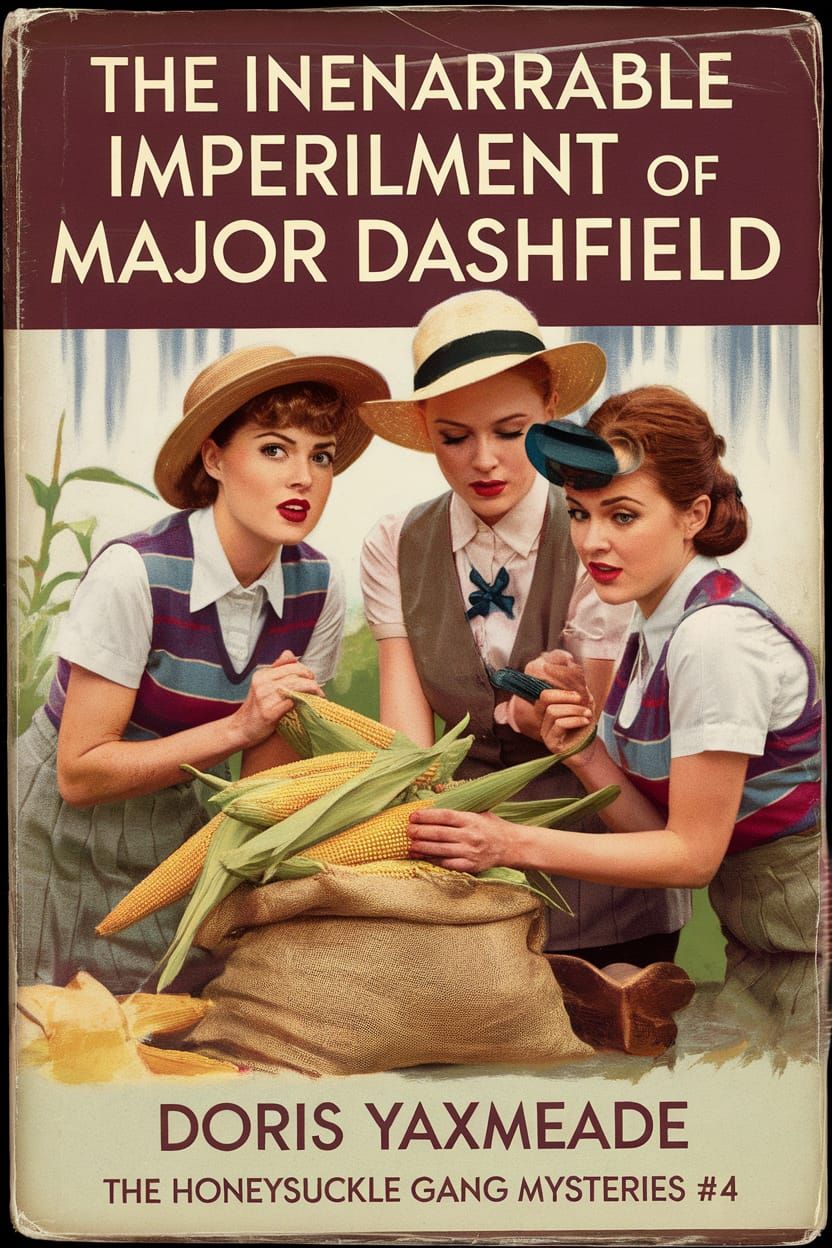 Weekly Read: *The Inenarrable Imperilment of Major Dashfield; The Honeysuckle Gang Mysteries #4*, by Doris Yaxmeade, 195...
