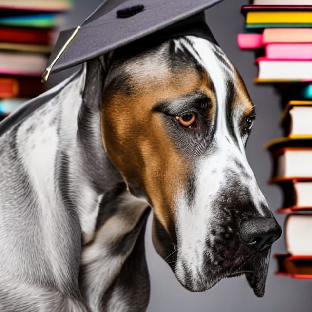 Stacks of Rare Books in Photorealistic Style