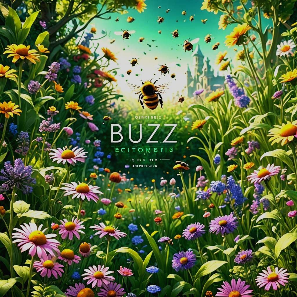 Onomatopoeia: Bees buzzing