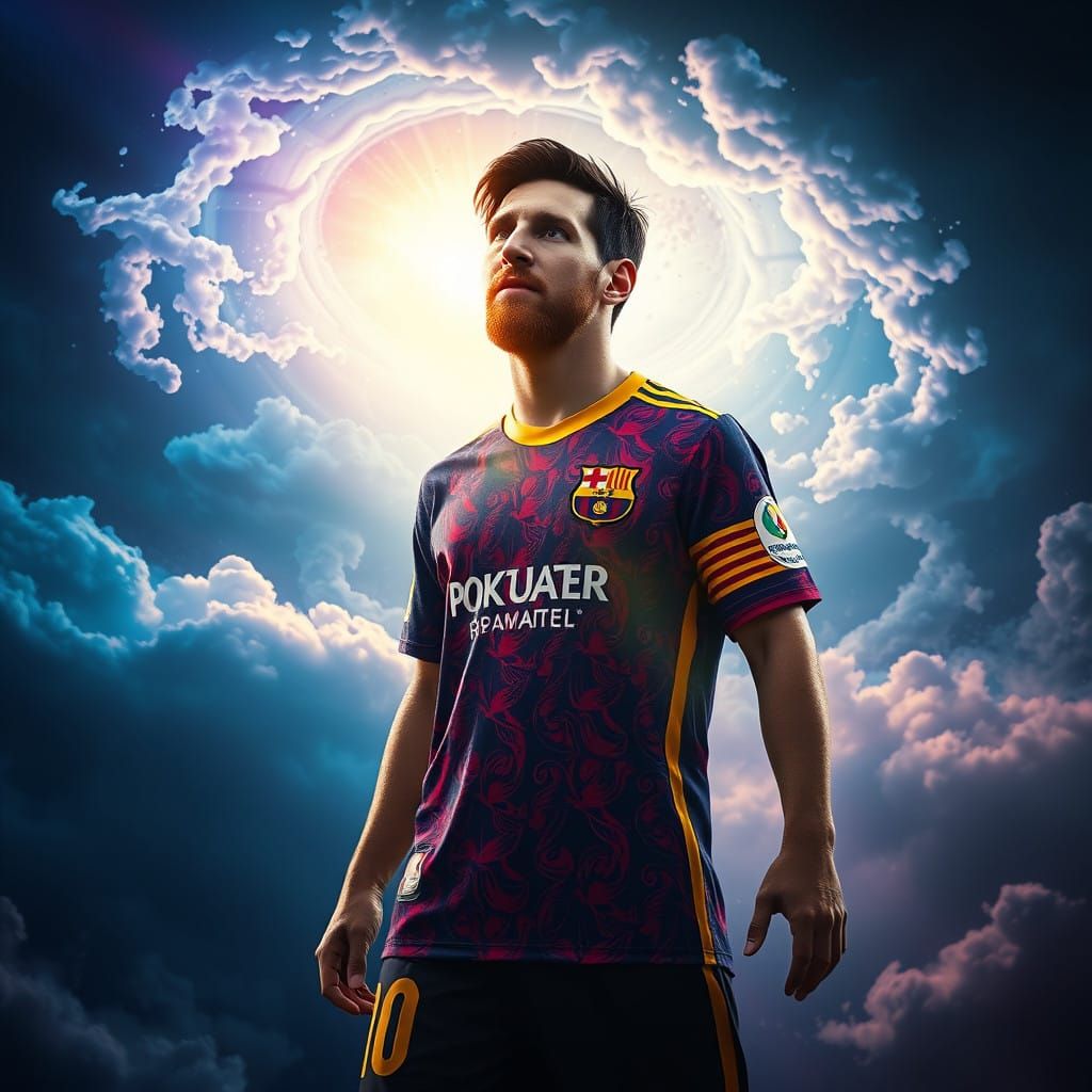 Ethereal Soccer Hero in Fantasy Arena