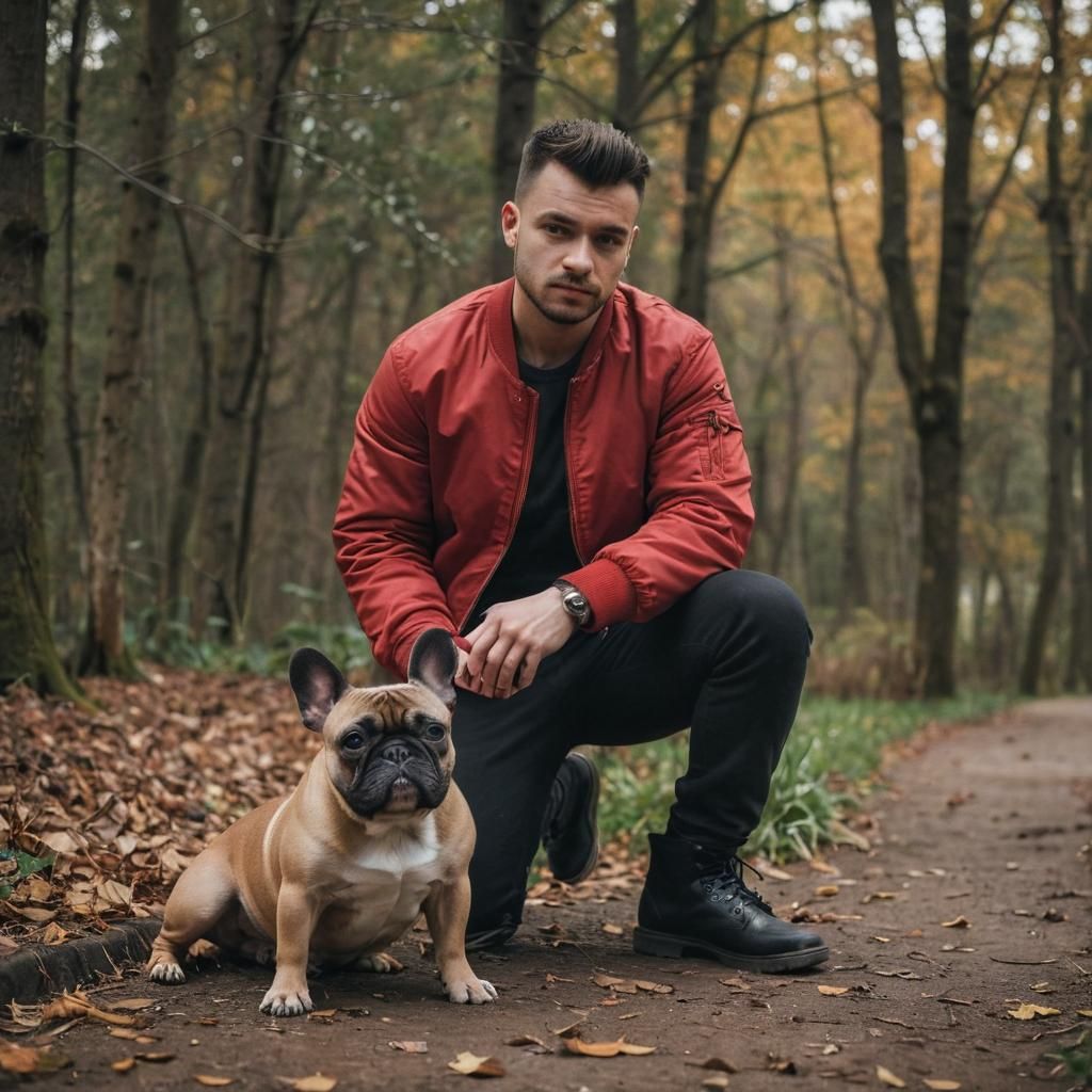 Elegant Slavic Man in Cinematic Fashion Photography
