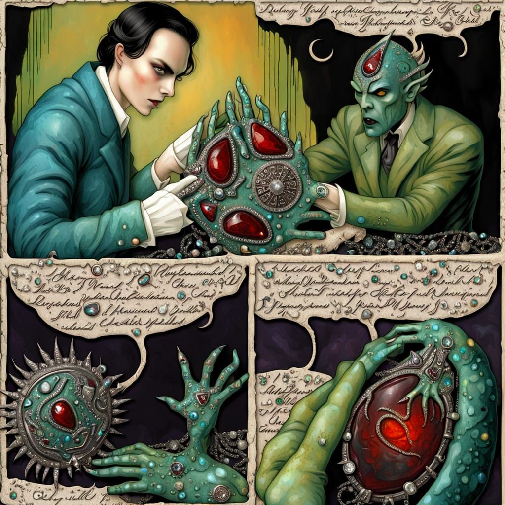 Friends From Different Worlds, Interpreting Alien Sigils