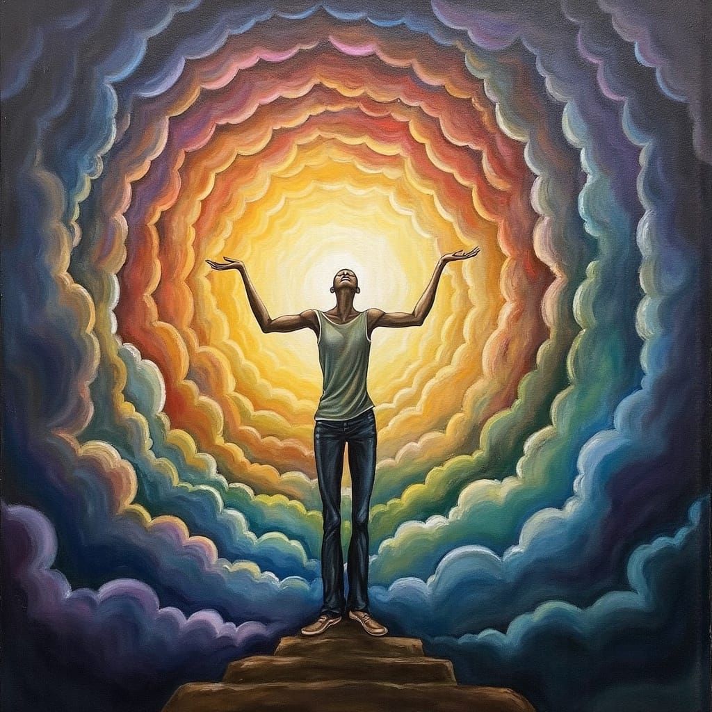 Profound Awe: Iridescent Colors in Abstract Expressionism