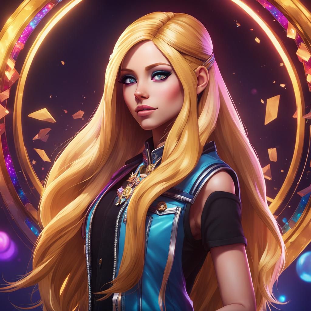 Avril Lavigne as Auriana: Hyperrealistic 8K Portrait