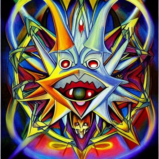 Eerie Pokémon Christian Symbology Art