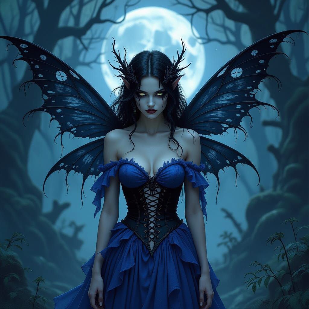 Cursed Fae in Dark Enchanted Forest