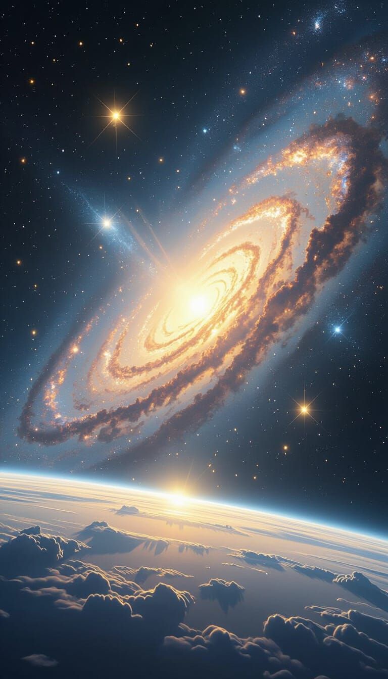 Andromeda and Milky Way Merge in Time-Lapse