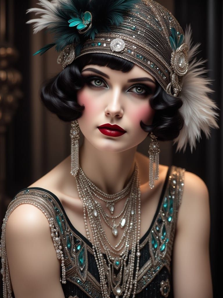 <lora:Flappers:1.0> <lora:1920s Flappers:1.0> <lora:Geo Nouv...