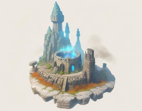 Gnome Artificer in Neolithic Fantasy Concept Art