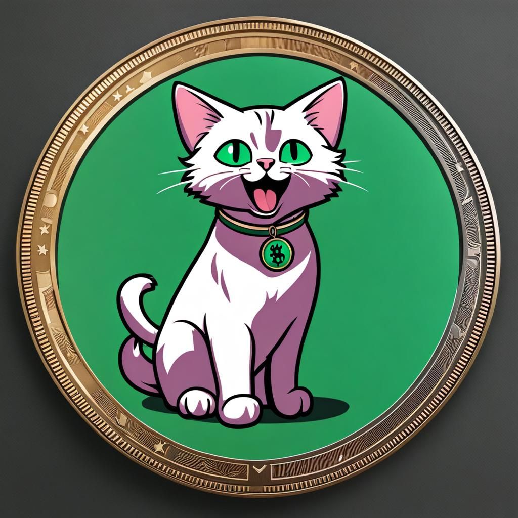 Pawsperity Meme Coin Featuring a Cat
