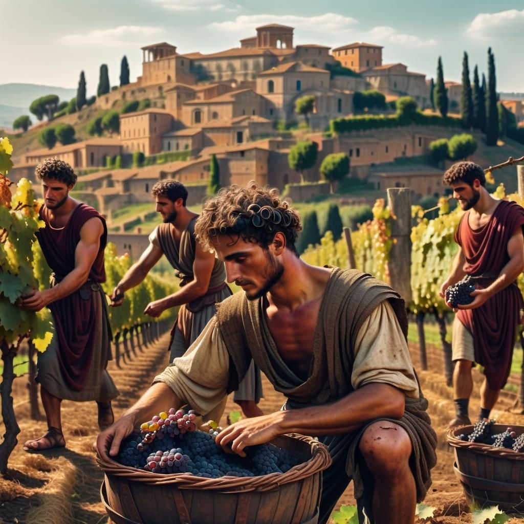 The grape harvest
