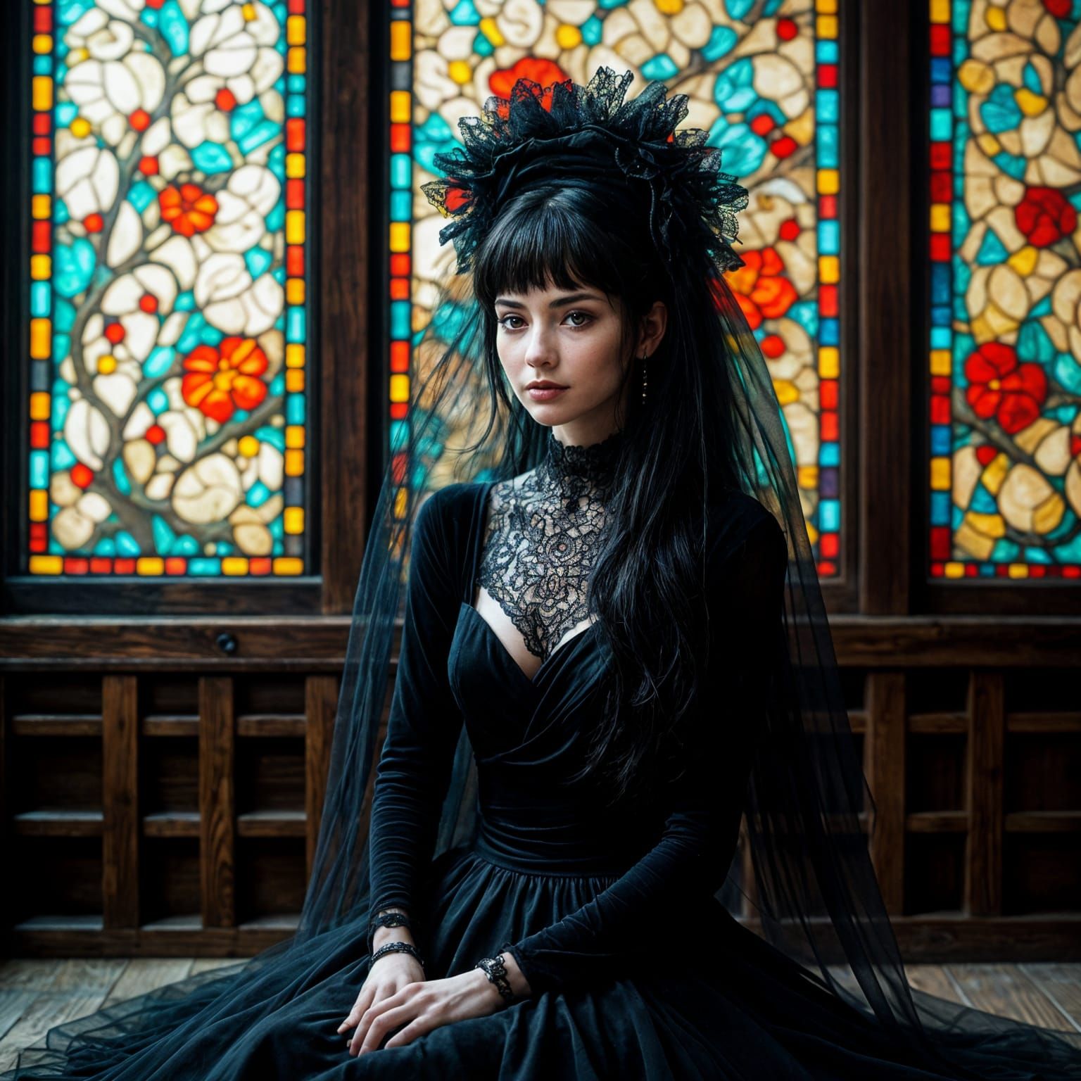Scarlett O'Hara in Gothic Dream Style