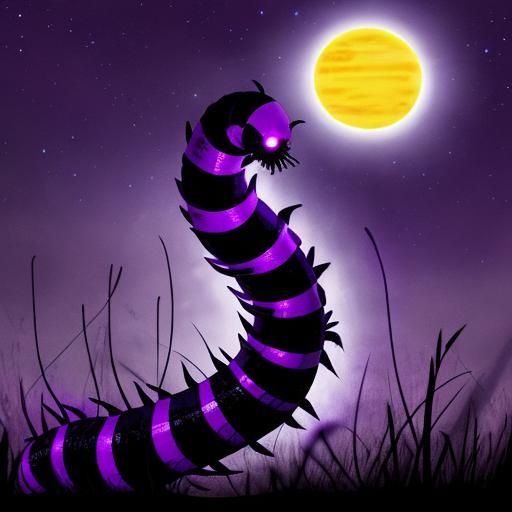 Solar Nightmare Purple Worm