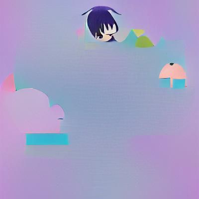 Minimalist Black and White Abstract Composition