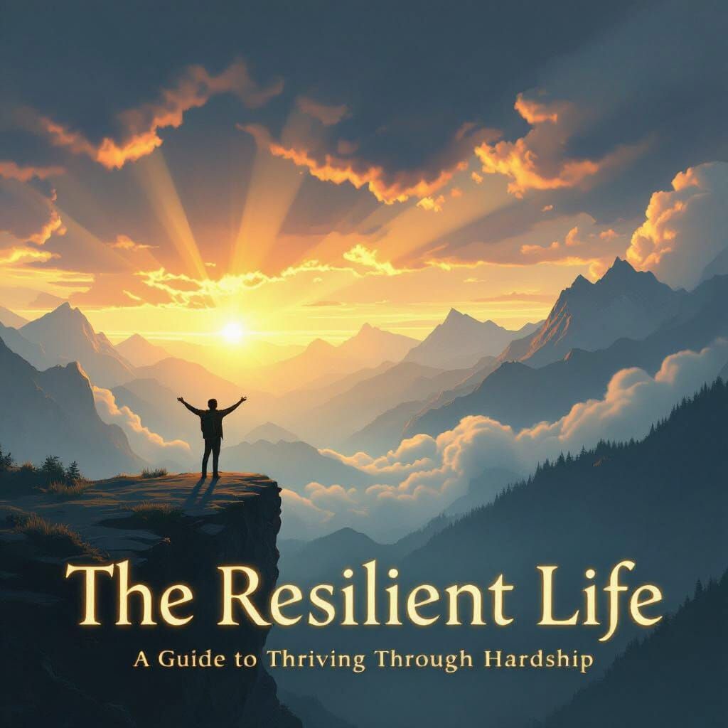 Resilience at Sunrise: A Stalenhag-esque Scene