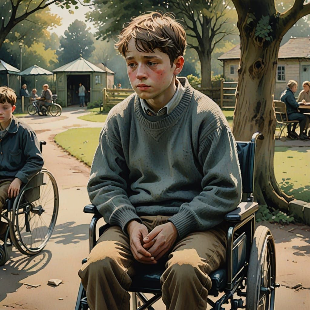 A Young Boy's Resilience in the Face of Adversity