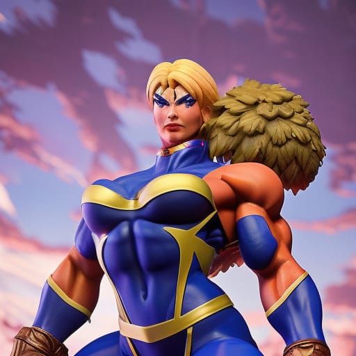 Colette Nelson as Street Fighter Character