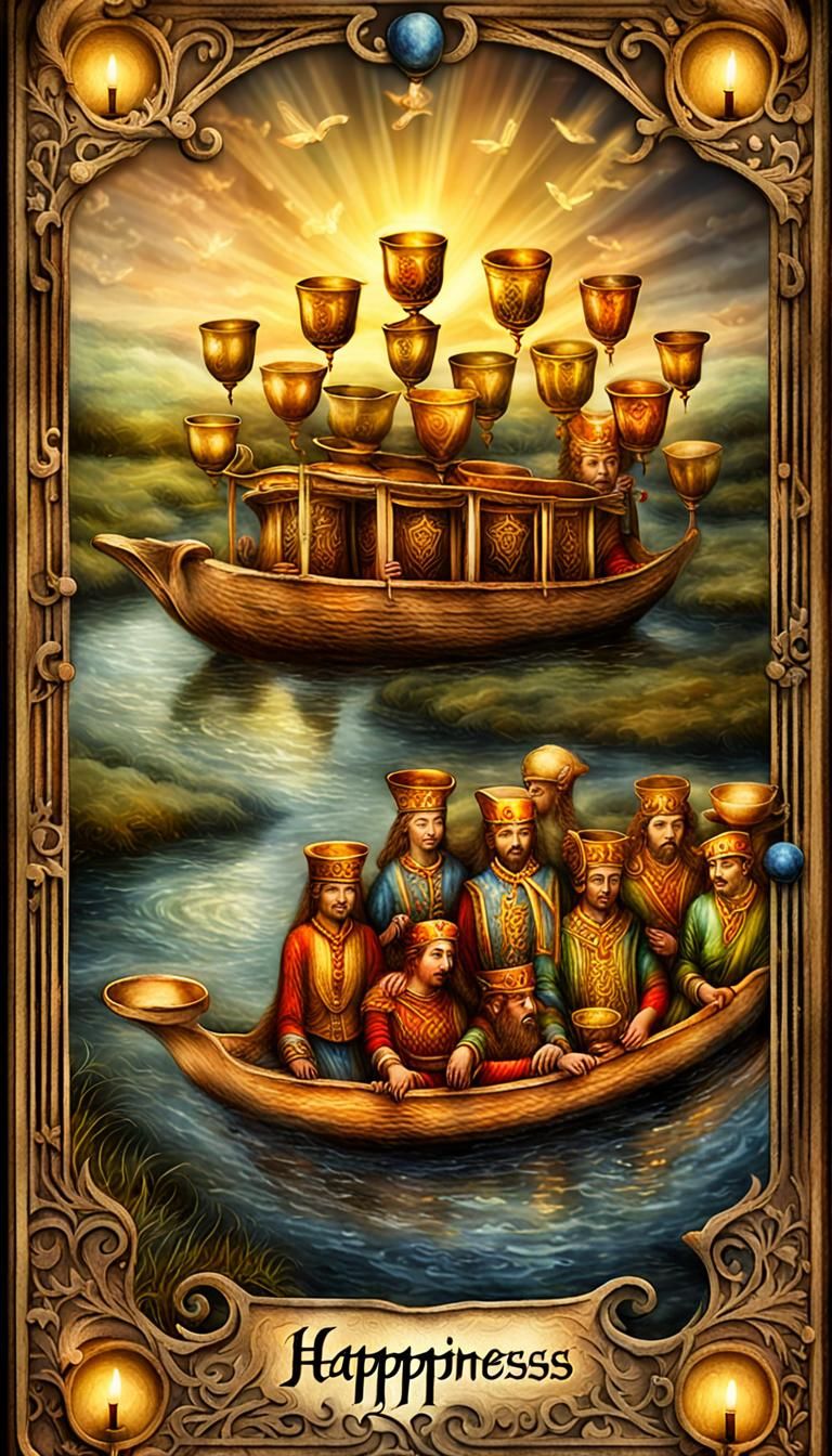 Tarot Card: Ten of Cups - Happiness and Joy