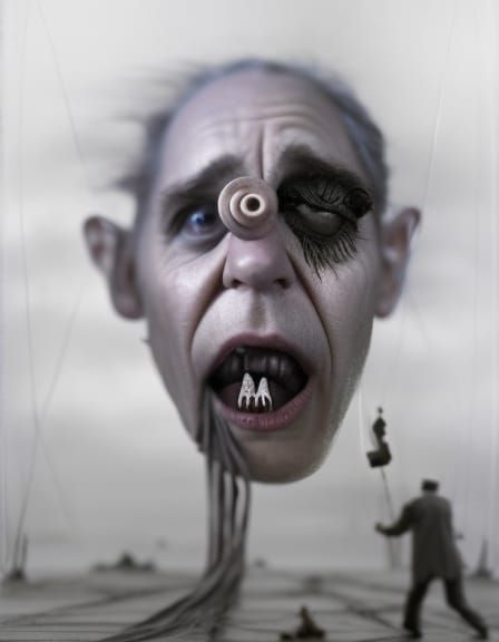 Surreal Stopmotion Dreamscape by Erik Johansson