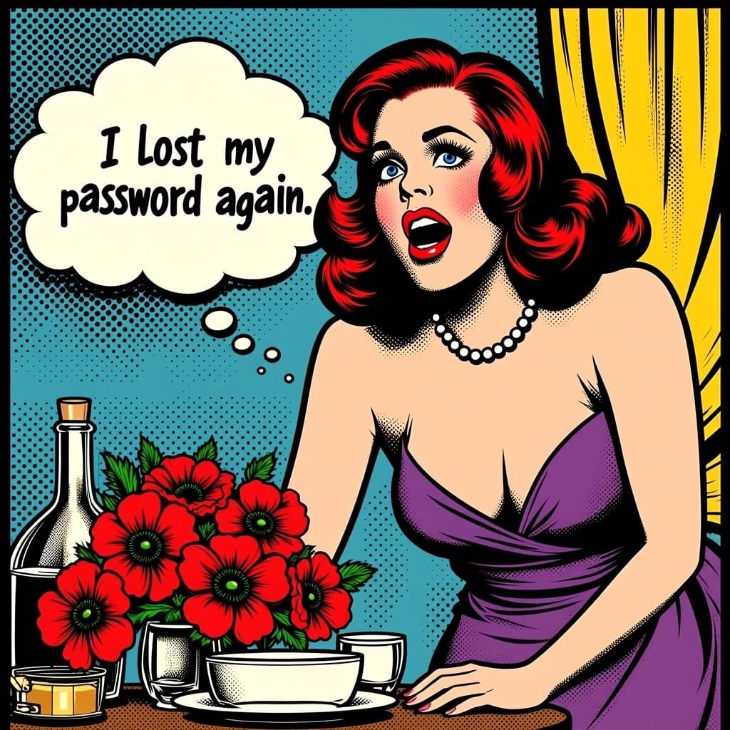 Elisabeth Taylor in 1950s Comic Book Style