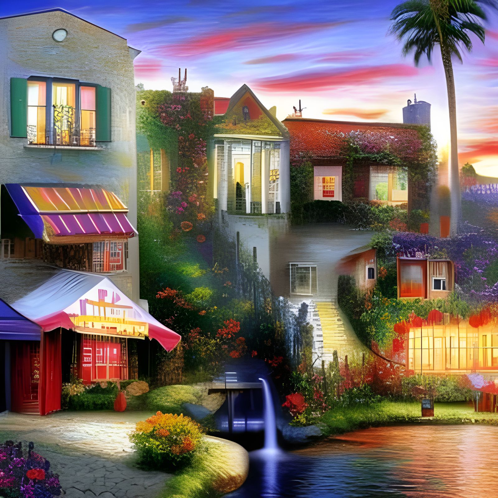 Prompt Anarchy - Satan vs. Thomas Kinkade