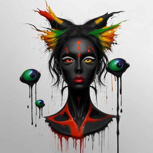 Surreal Matte Oil Painting