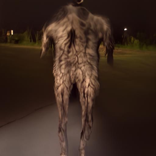 Eerie Skin Walker Shapeshifting Illustration